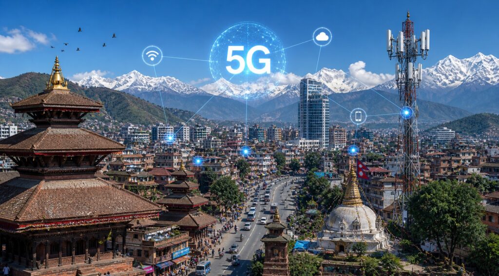 नेपालमा ५जी (5G): NSA बाट SA सम्मको यात्रा, नीति र मार्गचित्र