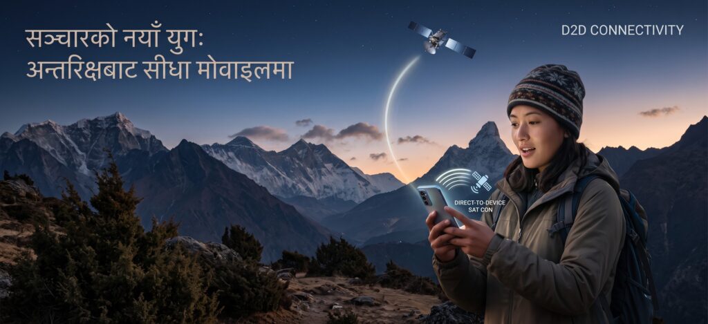 मोबाइल नेटवर्कको खेल बदलिँदै, स्याटेलाइट र फोनबीच सिधा कनेक्सन