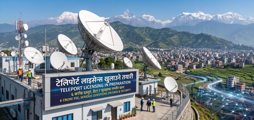 कानुनी ढाँचाविना नै टेलिपोर्ट लाइसेन्स खुलाउने तयारी, नयाँ प्रविधिको अवसर कि राष्ट्रिय सुरक्षामा जोखिम?